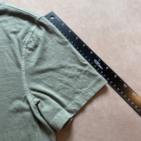 J. Crew Factory Garment-dyed polo shirt • size medium• CJ047 • Quarry Green - Picture 6 of 8